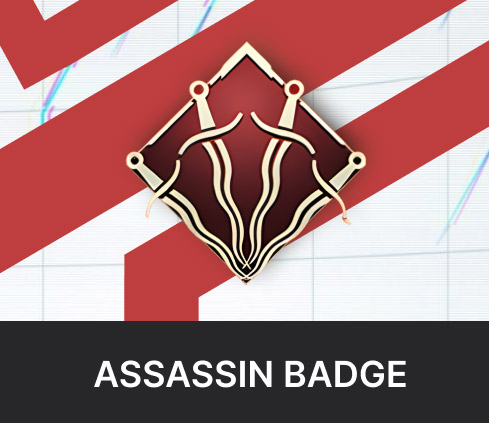 Assassin Badge | 100 Games with 5+ kills